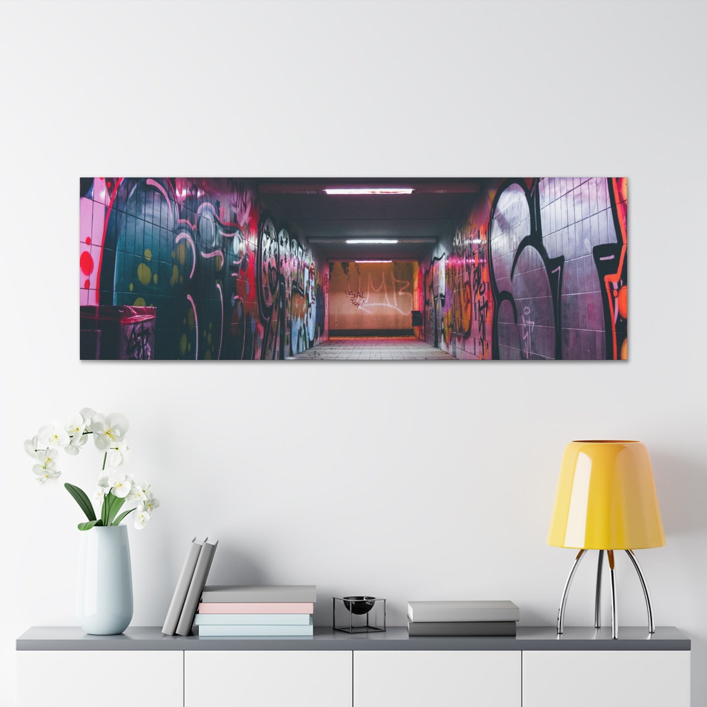The valley of the shadow of death canvas(print on sides)